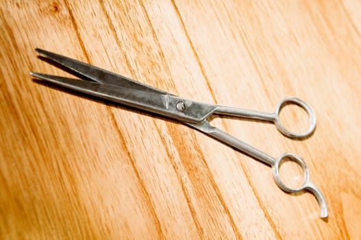 Close_up of a scissors