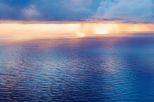 Panoramic view of the sea