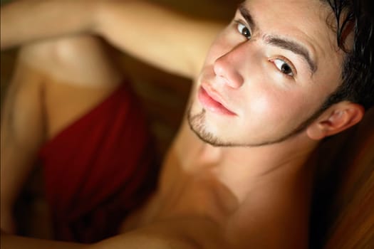 Portrait of a young man