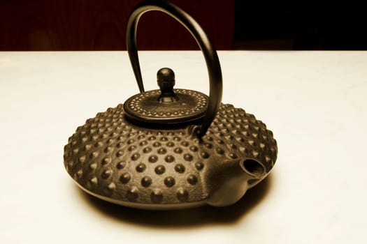 Close_up of a coffee pot