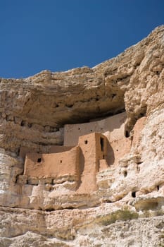 Ruins of a castle, Montezuma Castle, Montezuma Castle National Monument, Arizona, USA