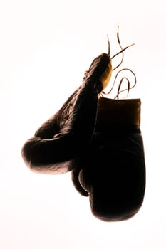 Close_up of a pair of boxing gloves