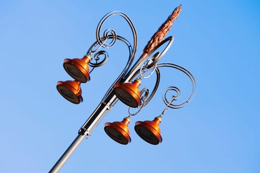 Close_up of a lamppost, Bordeaux, Aquitaine, France