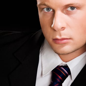 Close_up of a businessman