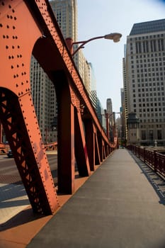 Buildings in a city, Chicago, Illinois, USA