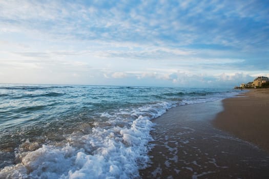 Waves on the beach