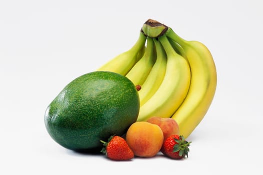 Close_up of various type of fruits