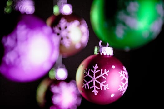 Close_up of shiny ornament