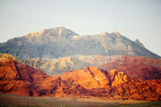 Panoramic view of a landscape, Las Vegas, Nevada, USA