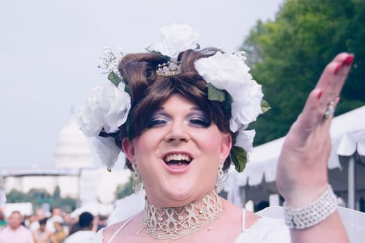 Portrait of a gay man smiling