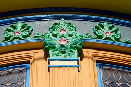 Low angle view of a Victorian style house, Haight_Ashbury, San Francisco, California, USA