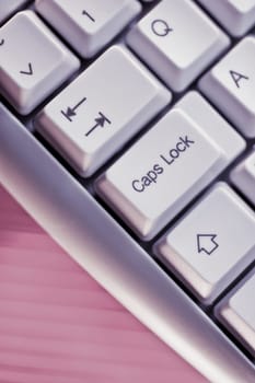 Close_up of a computer keyboard