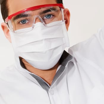 Close_up of a dentist