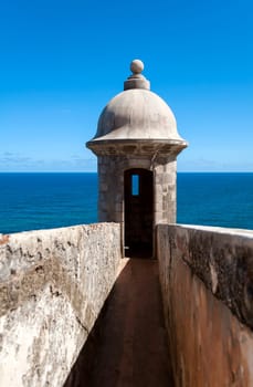 Castillo de San Felipe del Morro, in Old San Juan, Puerto Rico.