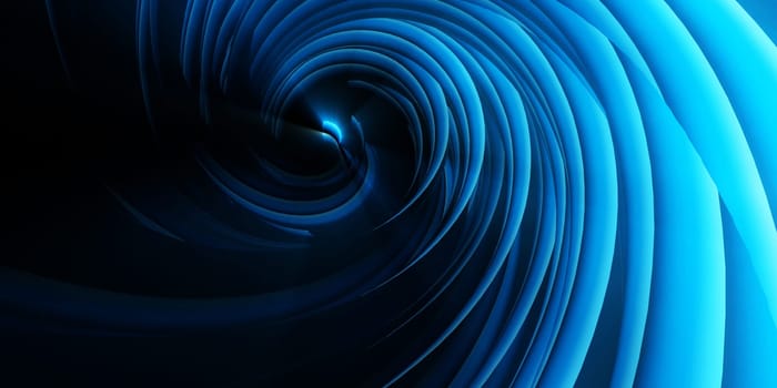 Futuristic Interface Business Graph and Chart Art