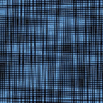Abstract texture blue washed denim linen canvas fabric imitation background.