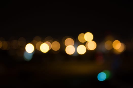 abstract Bokeh at Night