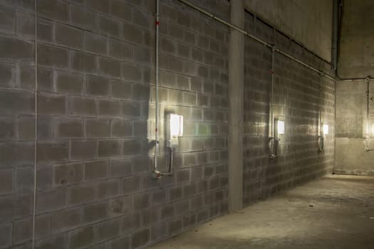 Lamps in the underground transition
