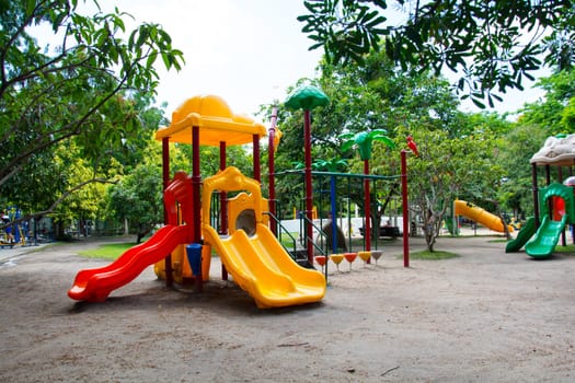 Children's playground at public park