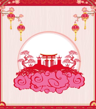 Mid-Autumn Festival for Chinese New Year - card
