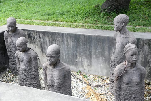 In the 19th century,Zanzibar City was the largest market for the slave trade on the East African coast. A memorial was erected in Stone Town to commemorate the slave market.