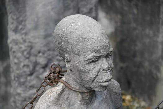 In the 19th century,Zanzibar City was the largest market for the slave trade on the East African coast. A memorial was erected in Stone Town to commemorate the slave market.