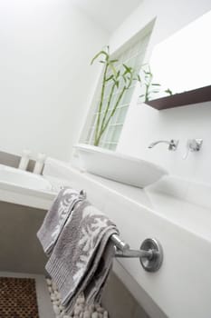 Interiors of a bathroom