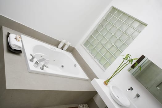 Interiors of a bathroom
