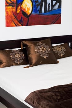 Interiors of a bedroom