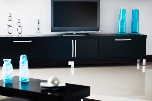 Interiors of a living room