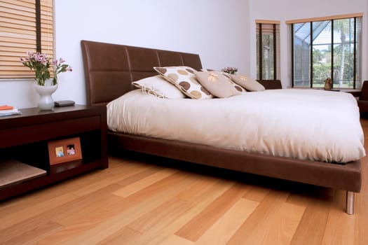 Interiors of a bedroom