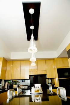 Interiors of the kitchen
