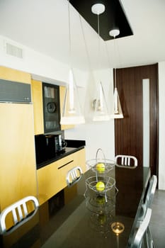 Interiors of the kitchen