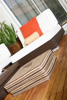 Interiors of a living room
