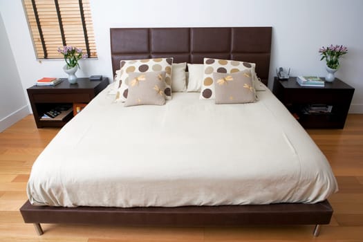 Interiors of a bedroom