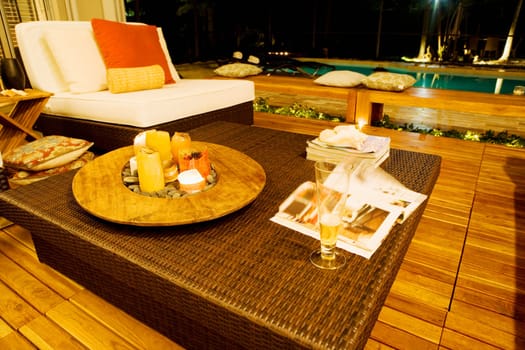 Interiors of a living room