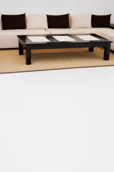 Interiors of a living room