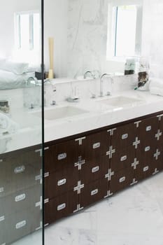 Interiors of a bathroom