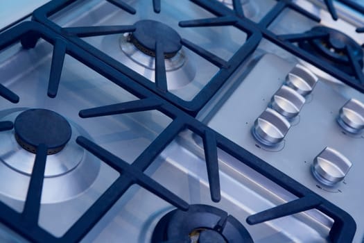 Close_up of a stove