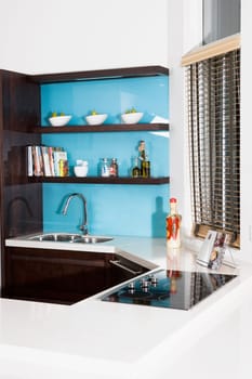 Interiors of the kitchen