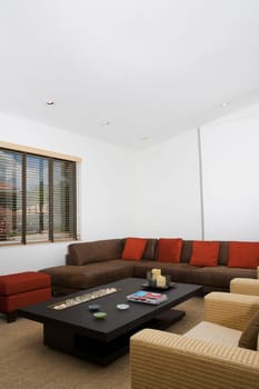 Couch in a living room