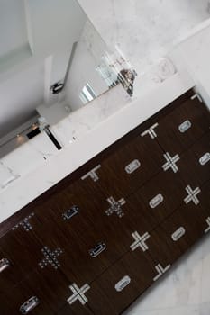 Interiors of a bathroom