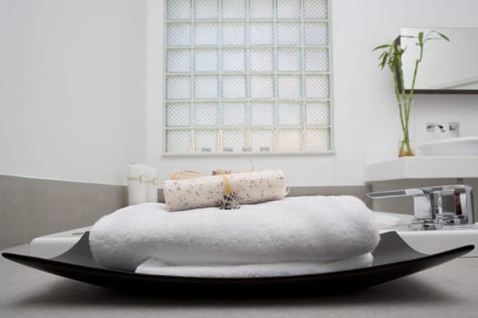 Interiors of a bathroom