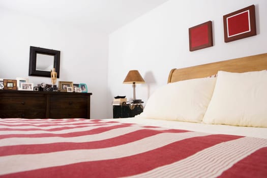 Interiors of a bedroom