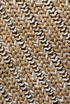 Close-up of a woolen fabric