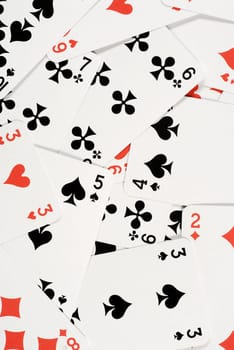 Close-up of playing cards