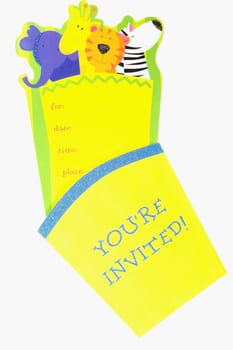 Close-up of a greeting card