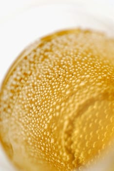 Close-up of a glass of soda