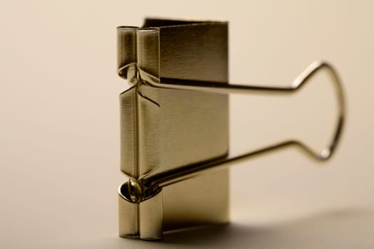 Close-up of a paper clip
