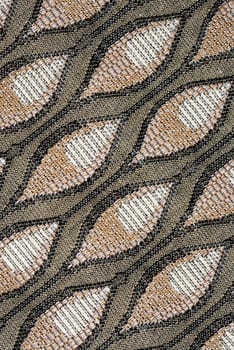 Close-up of a pattern on a mat
